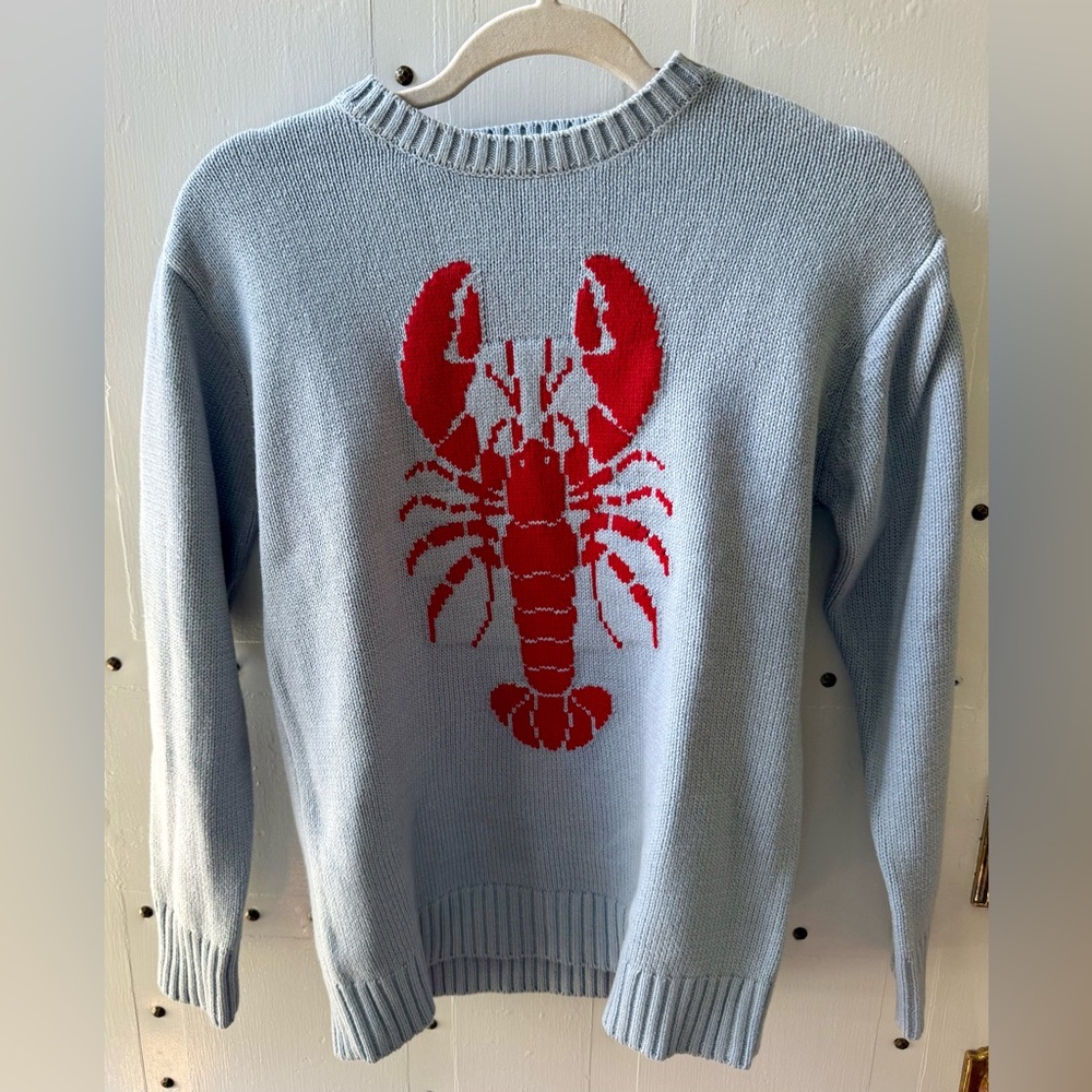 NWT cotton lobster sweater